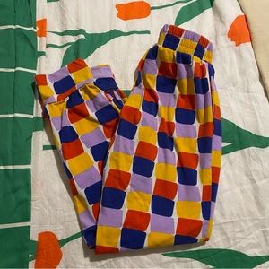 Nooworks Multicolor Joggers - Purple, Yellow, Red, Blue